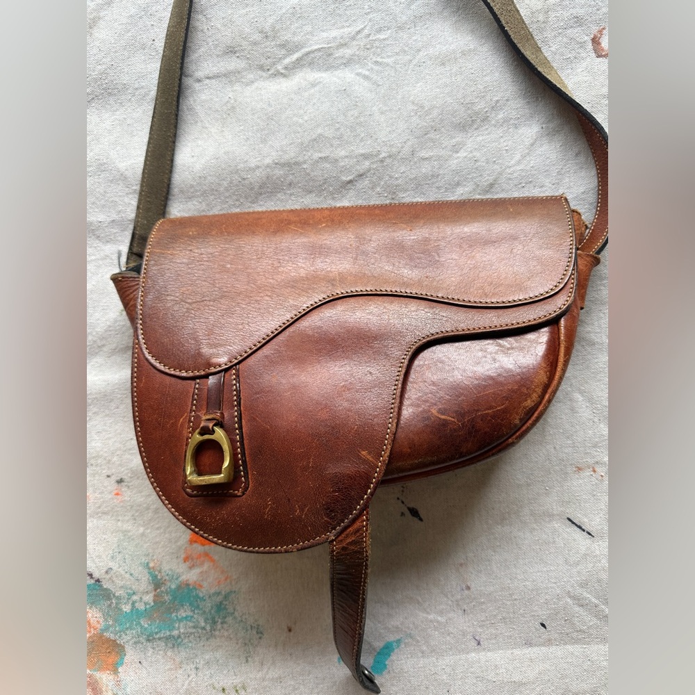 Argenta vintage horsebit bag.